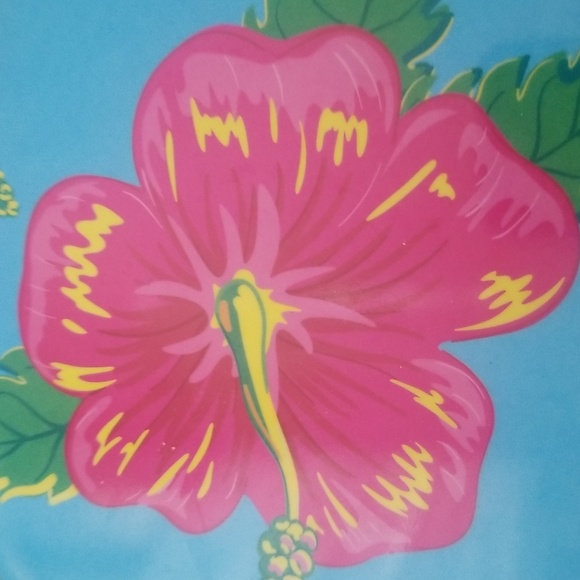 Luau Serving Platters & Ceramic Hot Plate - Picture 4 of 4